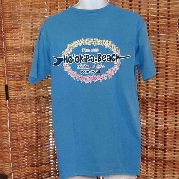 Ho'okipa Beach Paia Maui Aloha T Shirt M - Picture 1 of 6